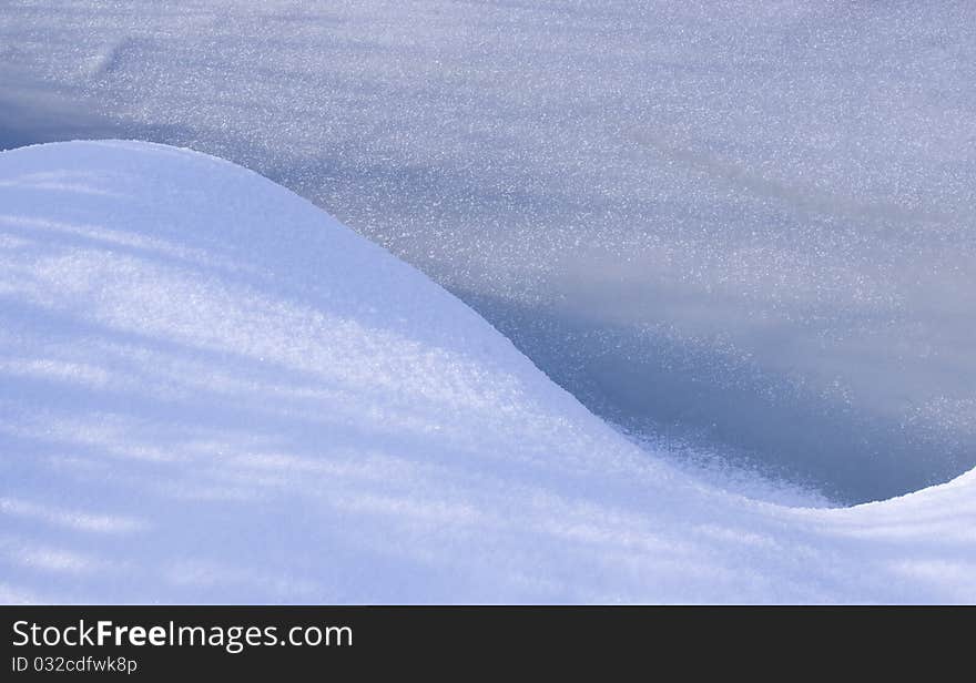 Snow background.Conceptual work representing a winter season.