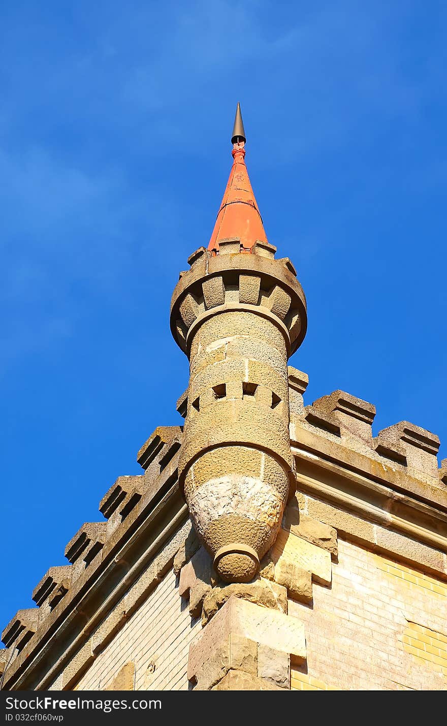 Old Small Tower On The Historic Building