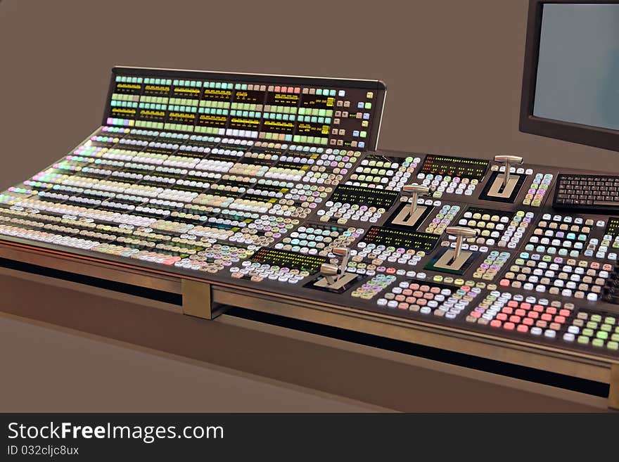 Control panel telecasts