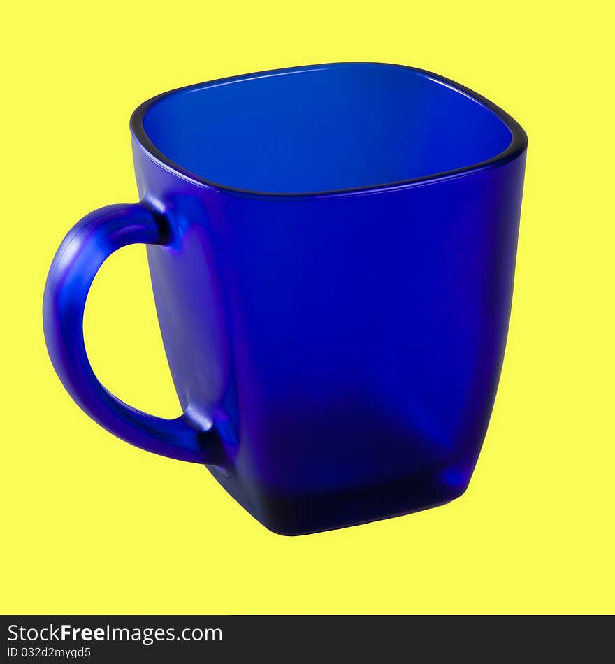 Blue cup