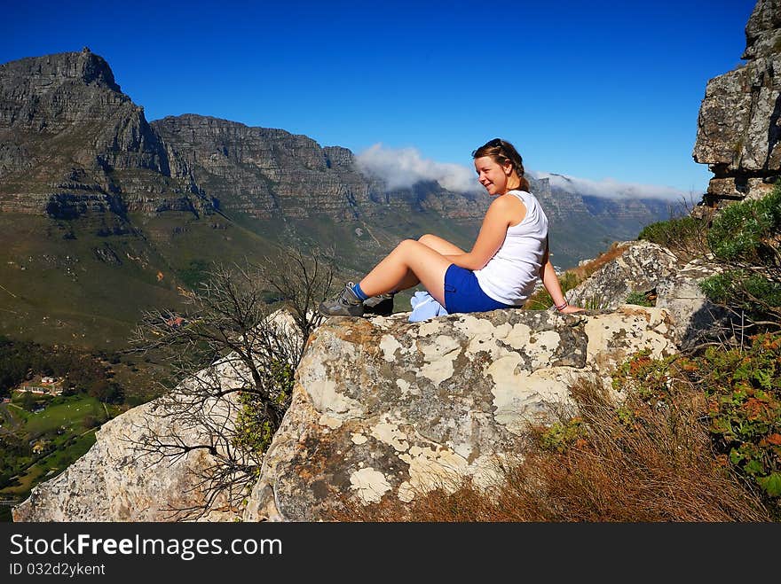 The Twelve Apostles off Table Mountain. The Twelve Apostles off Table Mountain