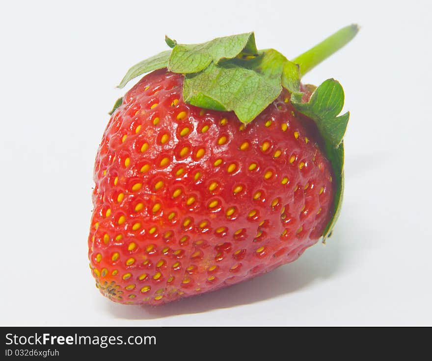 Strawberry Planting red fresh Thai.