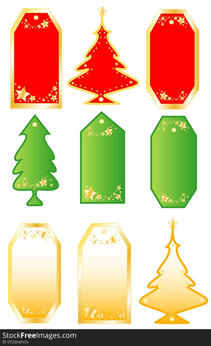 Collection Christmas  labels