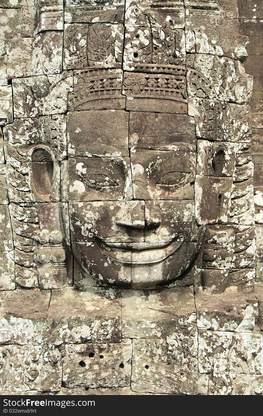 Bayon Face Details