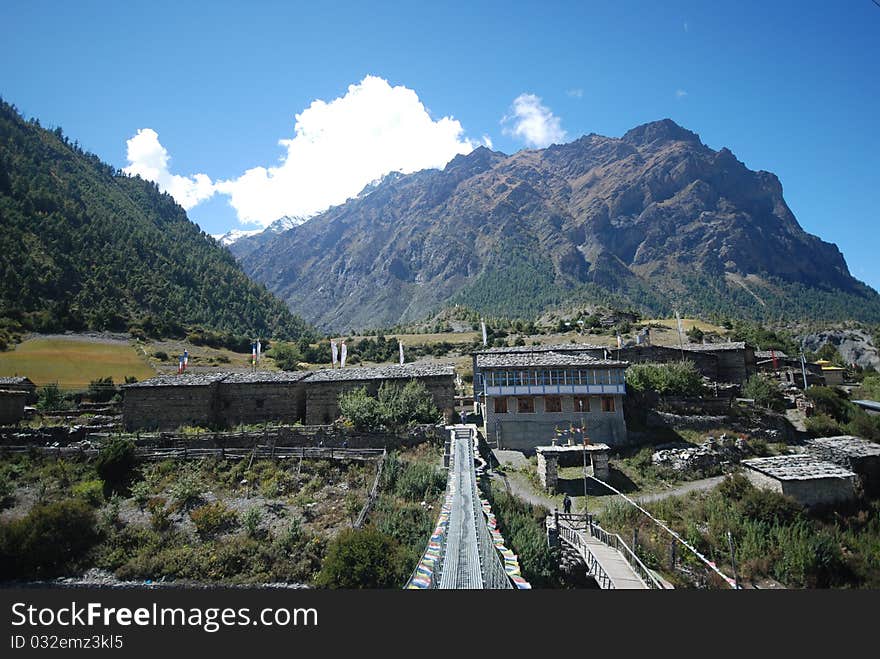 Annapurna landsacpe -  Nepal