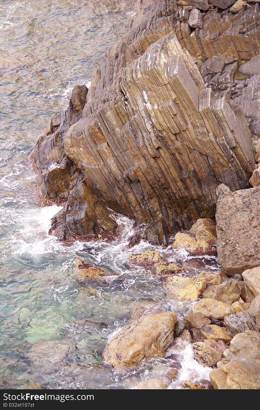 Cliffs At The Adriatic Sea