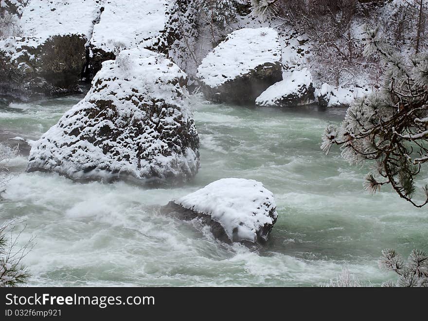 Winter River (landscape)