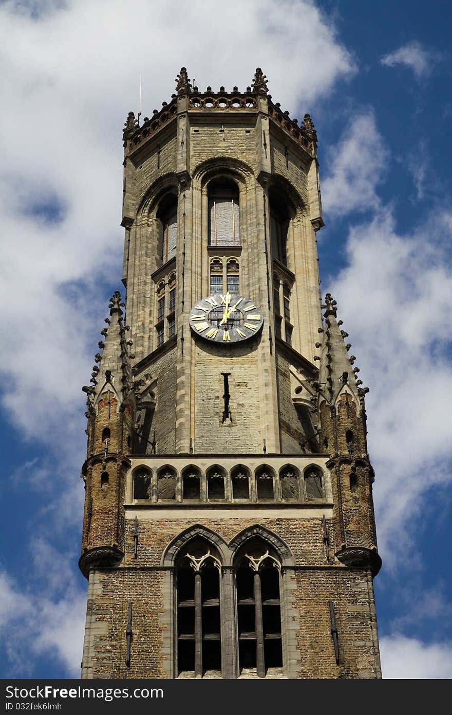 Brugge Belfort Tower Top View