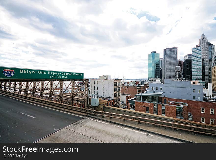 New York City Brooklyn Bridge