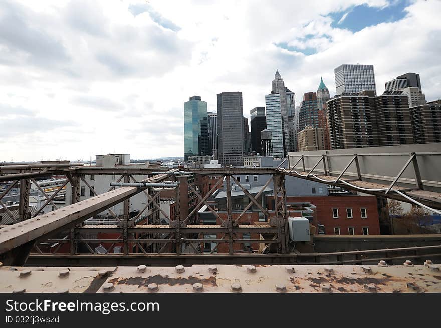 New York City Brooklyn Bridge