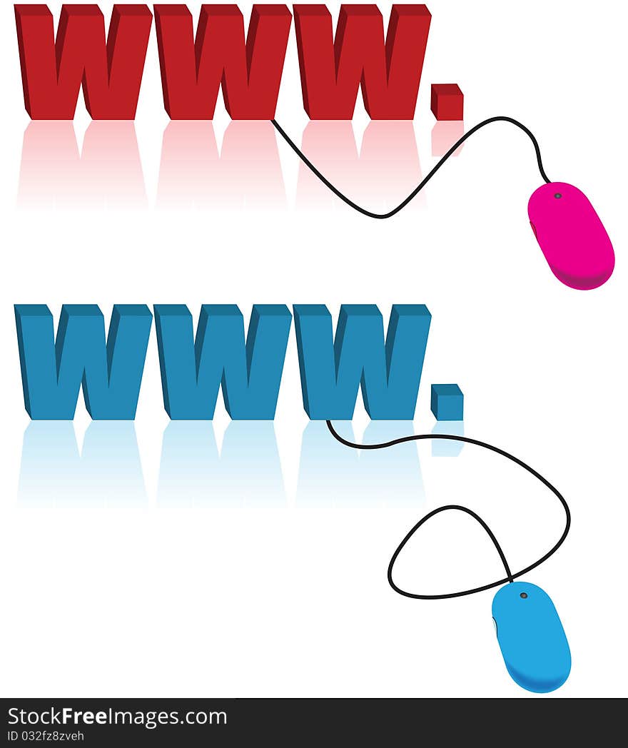 WWW. Internet Concept