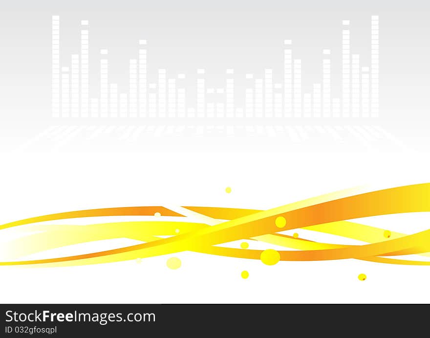 Abstract Yellow Background