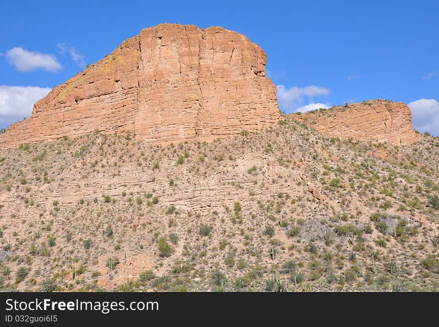 Scenic Apache Trail in Arizona