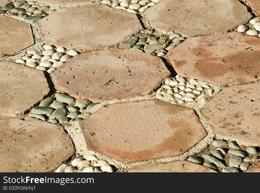 Stone path