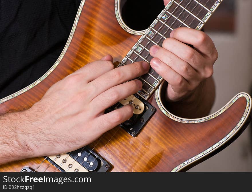 Guitar playing