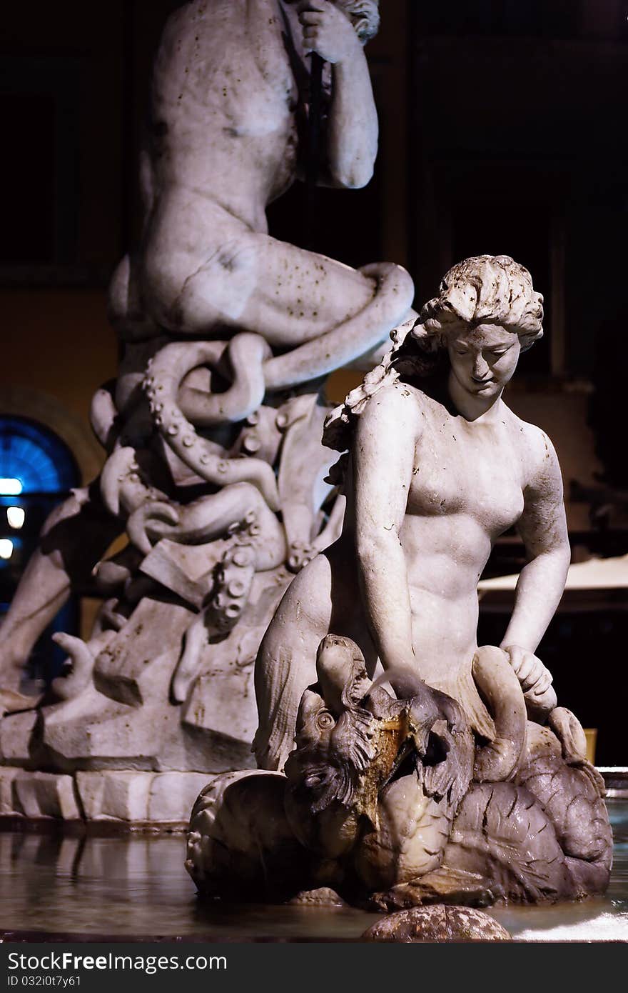 Detail of Neptune Fountain