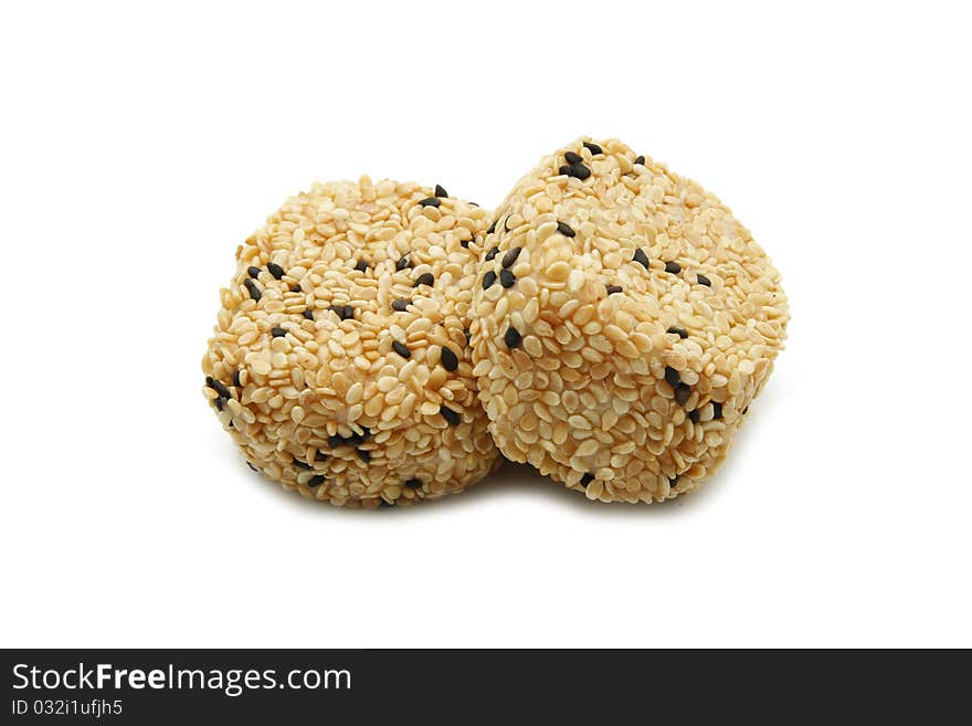 Sesame cake for party or snack enjoyment