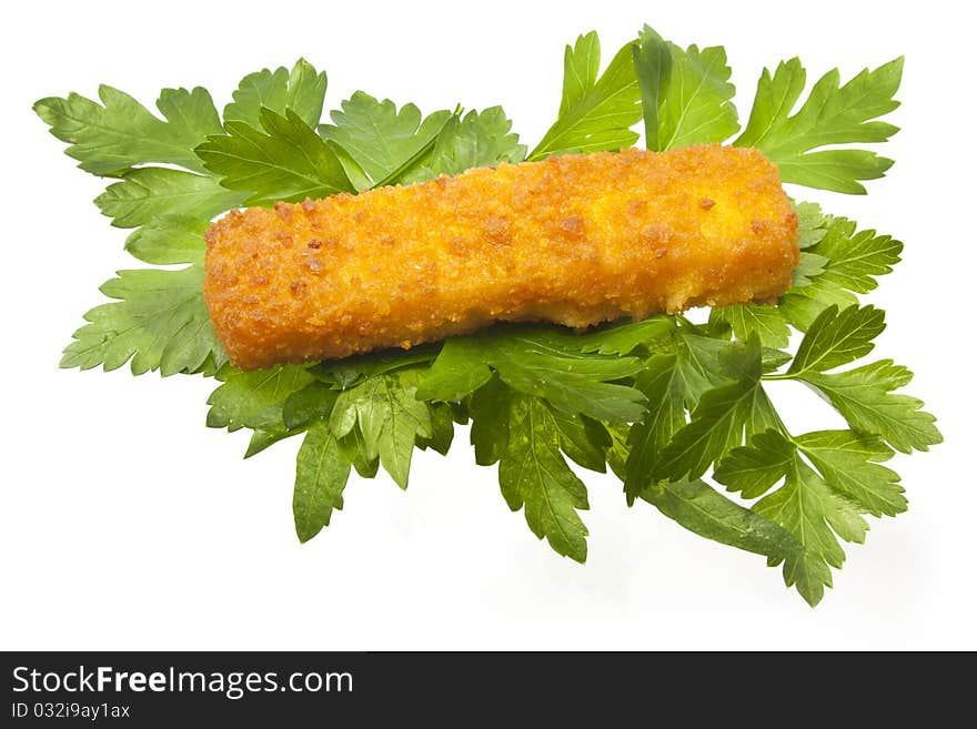 Fish Stick And Parsley