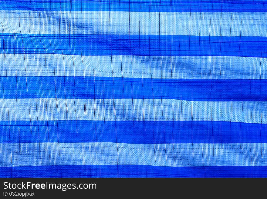 Blue Plastic texture background use for sun protect