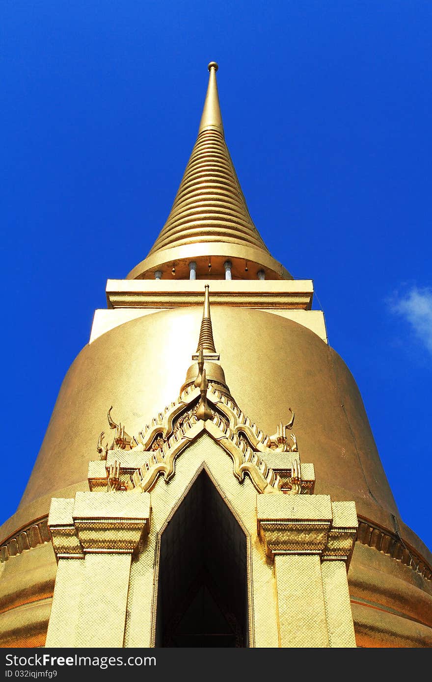 Thai temple in grand palace Bangkok