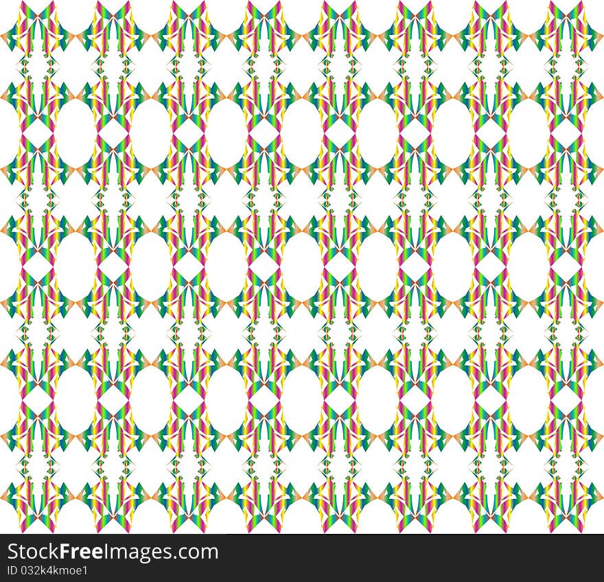 Seamless floral pattern illustration background