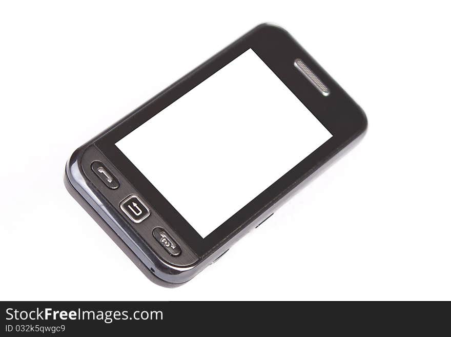 Touchscreen mobile phone