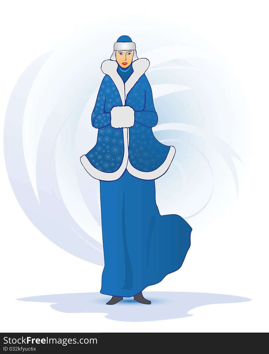 Blue Snow Maiden