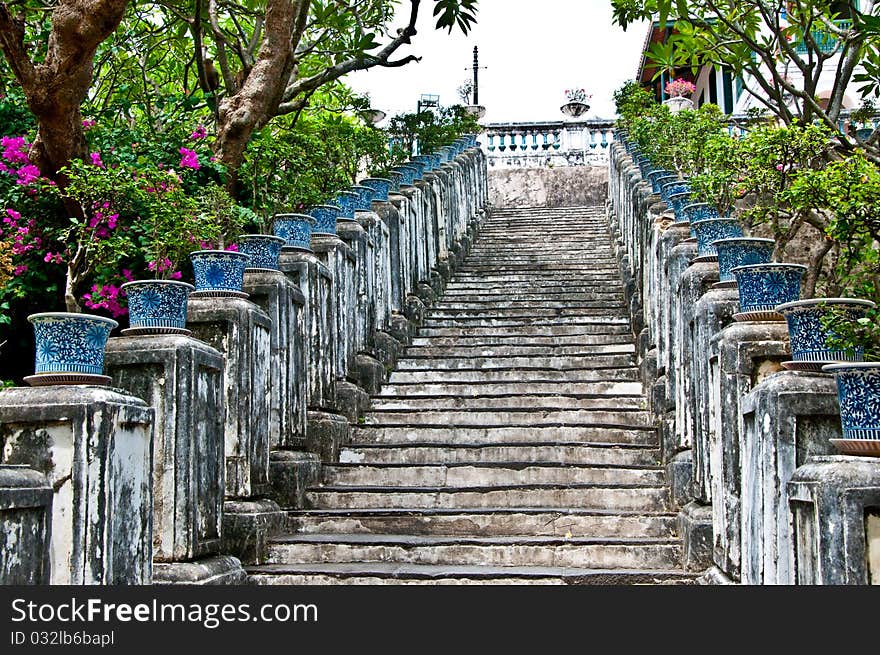 Koh wung Palcae at petchaburi province,Thailand