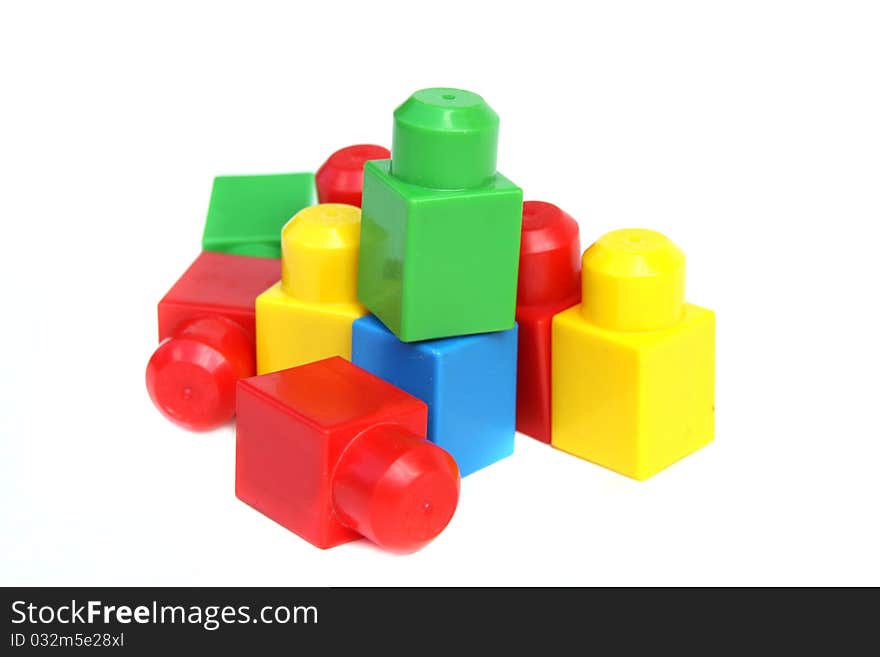 Colorful Child S Building Bricks