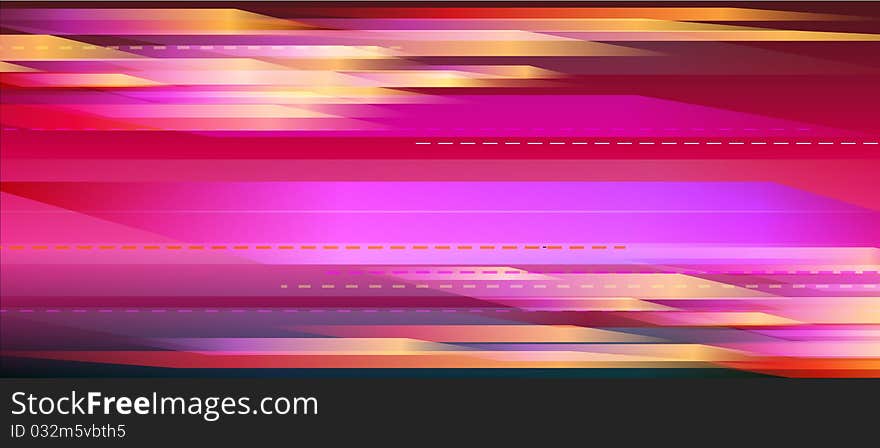 Abstract pink background. Horizontal vector