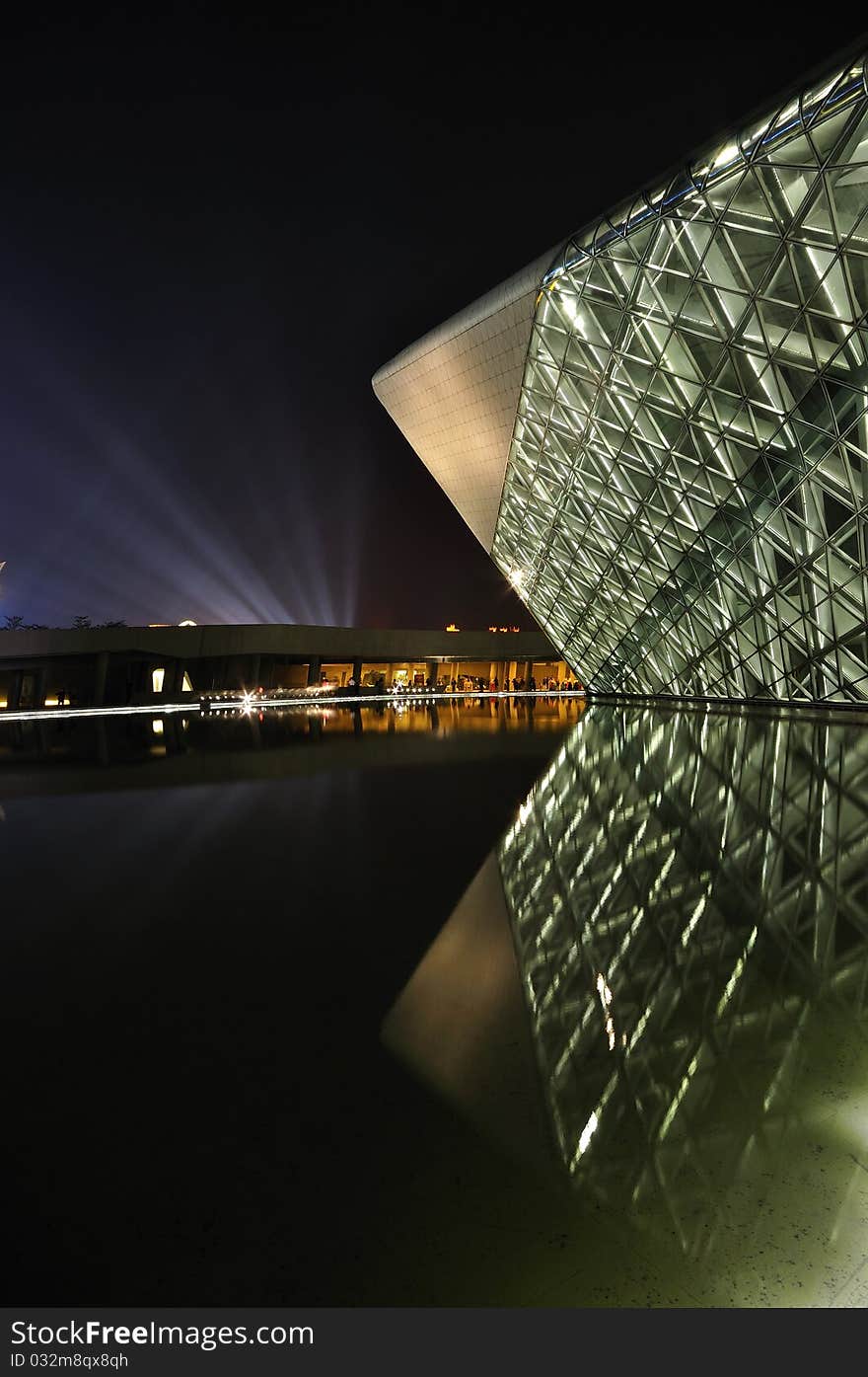 Night Scene Of Guangzhou Opera