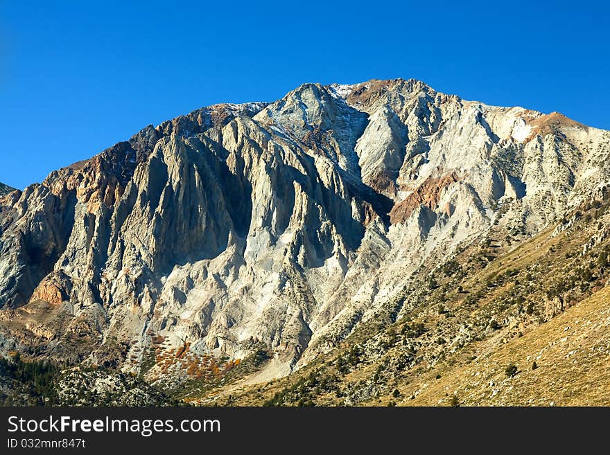 Scenic View Of A Mountain