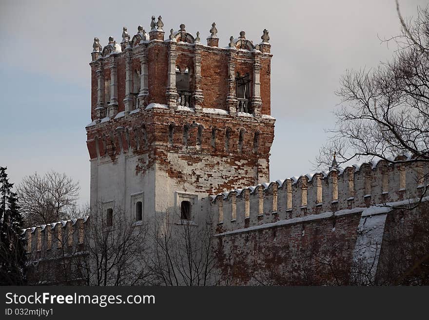 Moscow, the New maiden monastery. Moscow, the New maiden monastery