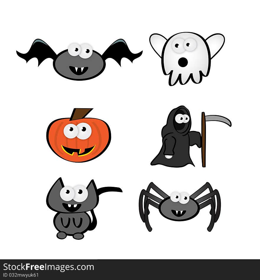 Cute Halloween Characters