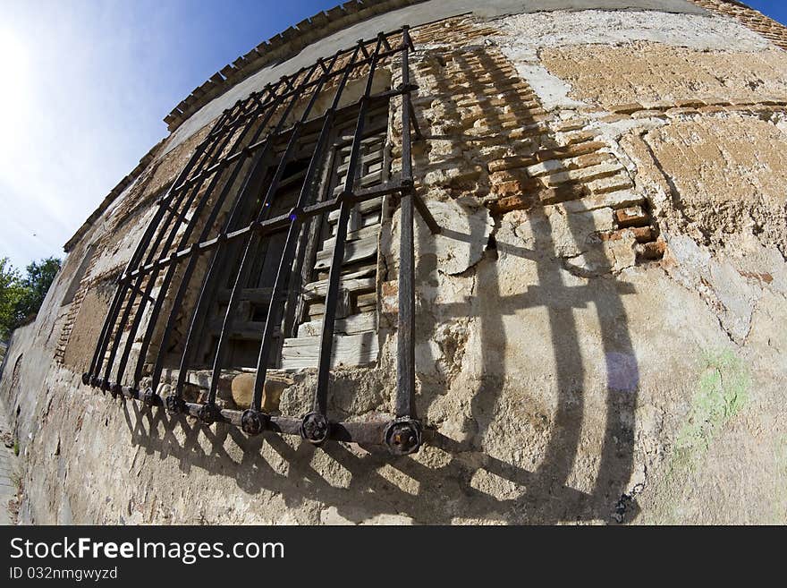 Old Window, Rural Town