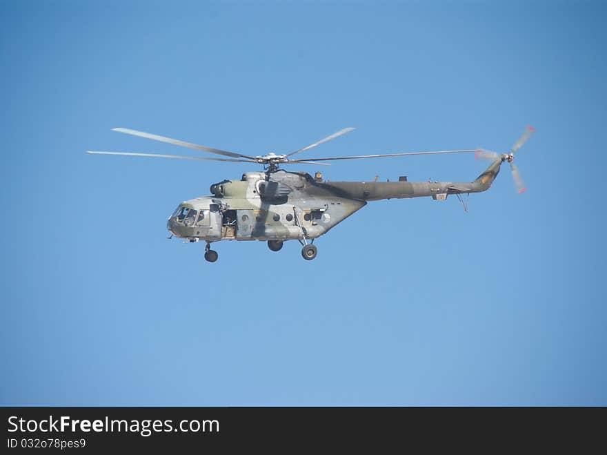 Czech Air Force Mi-8 Helicopter. Czech Air Force Mi-8 Helicopter