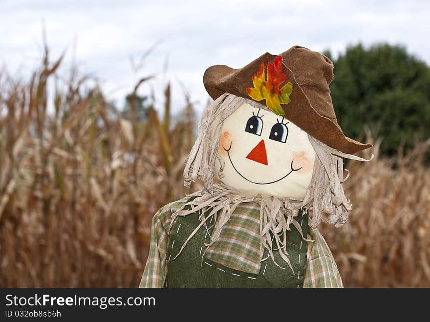 Cute Autumn Scarecrow