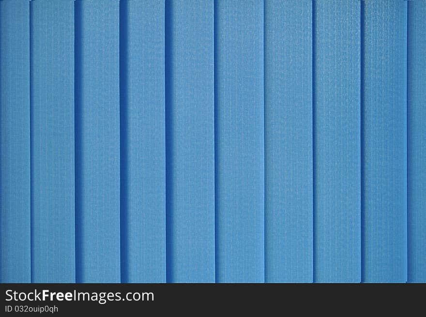 Blue curtain