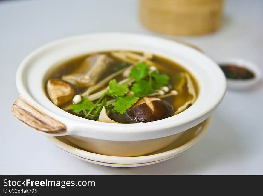 Pork Rib Soup with 15 Chinese Herbs. Pork Rib Soup with 15 Chinese Herbs