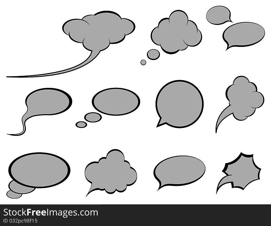 Speech bubbles