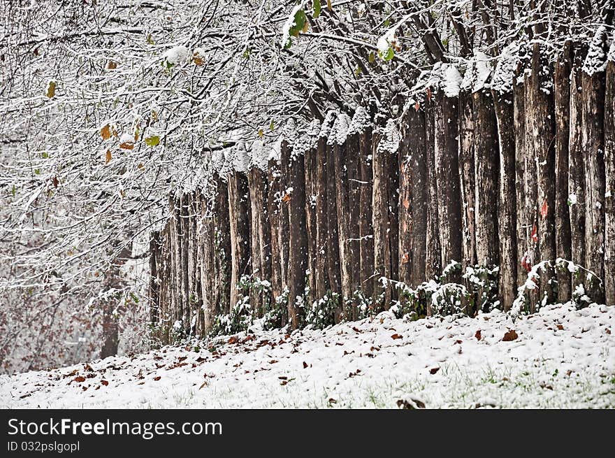 Heavy snowfall