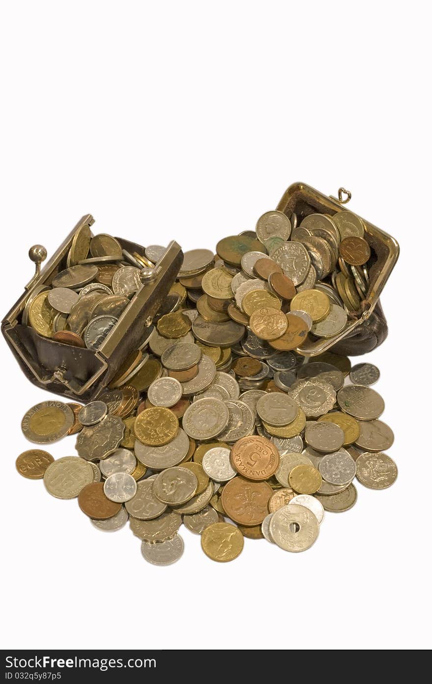 Purse And Coins