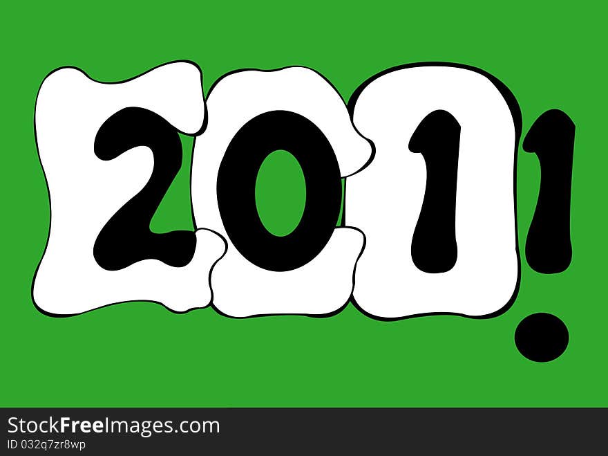 Word combined with the year 2011. Word combined with the year 2011