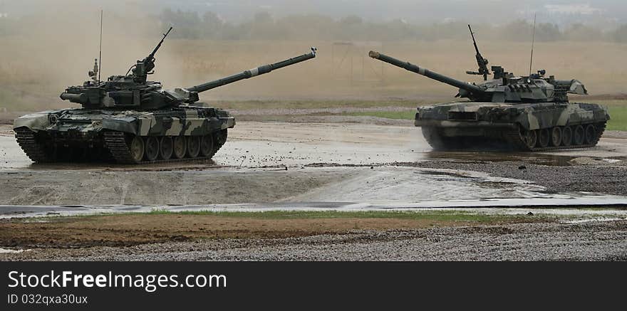 T-90 is a Russian main battle tank