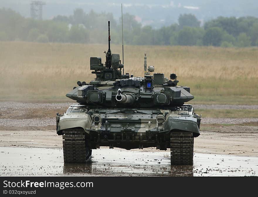 T-90 is a Russian main battle tank