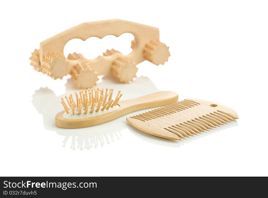 Hairbrush comb and massager