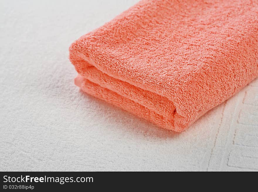 Pink towel