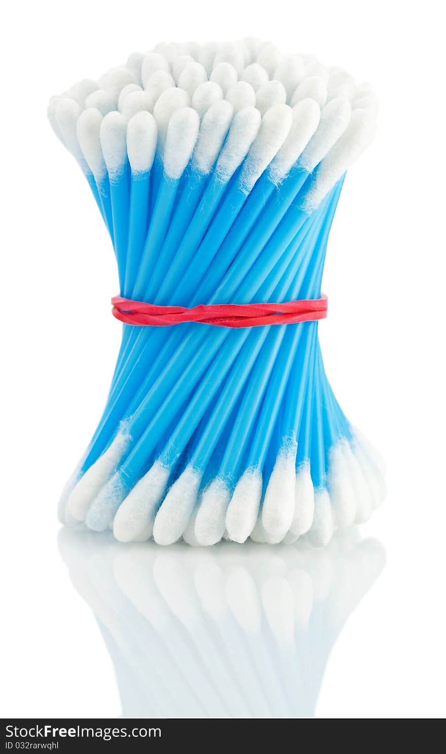 Blue Cotton Swabs