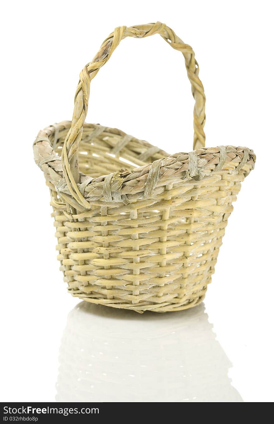 One Basket Isolated