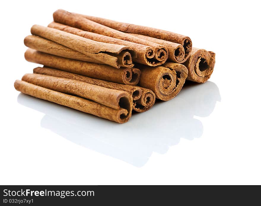 Stack of cinnamon